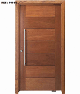 Porta madeira externa