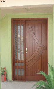 Porta madeira externa